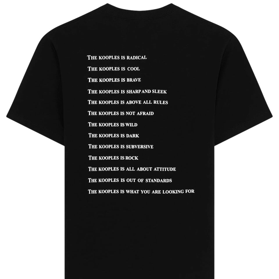 T-shirt What Is Black Rhinestone