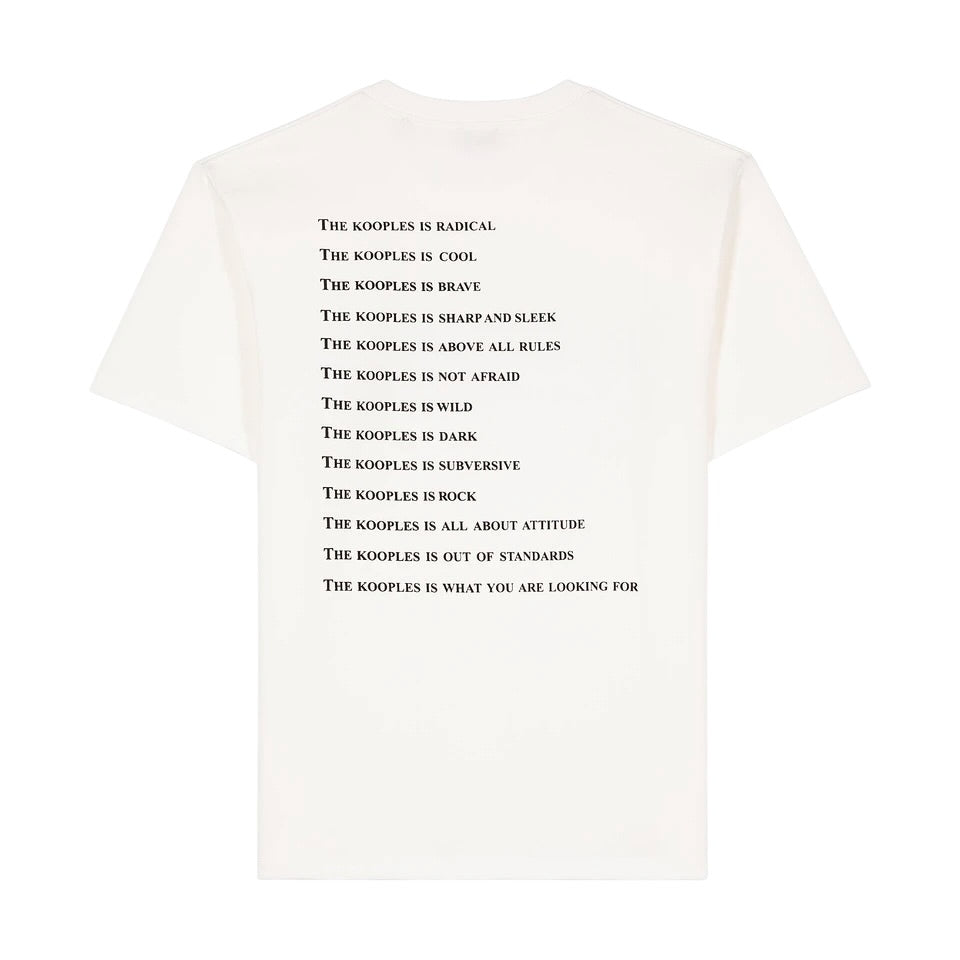 T-shirt What Is Blanc Strass
