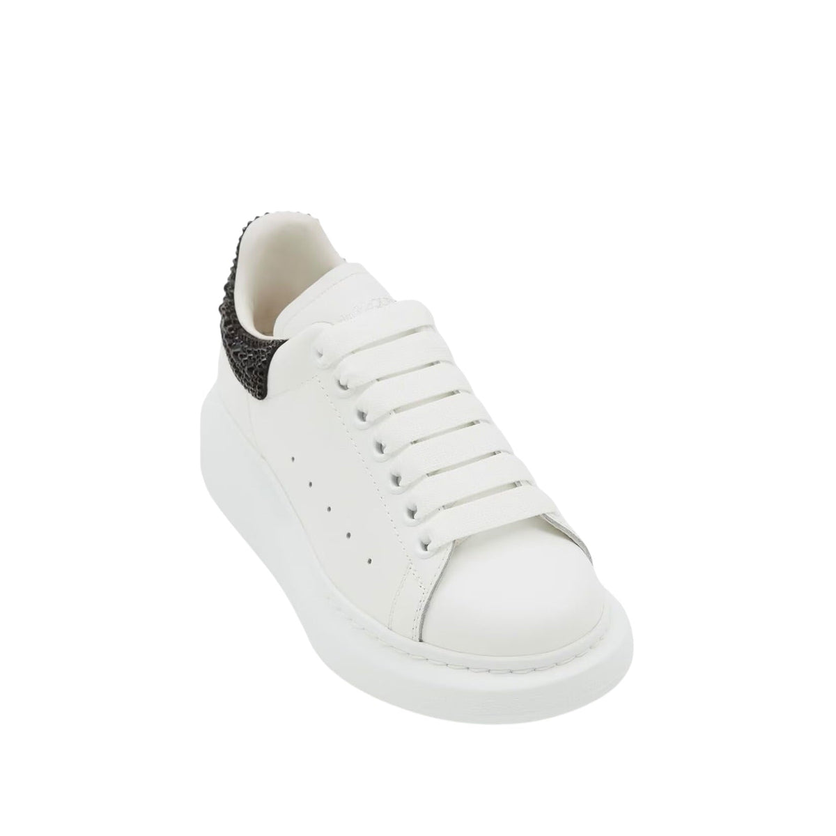 McQueen Blanc/Noir Jais