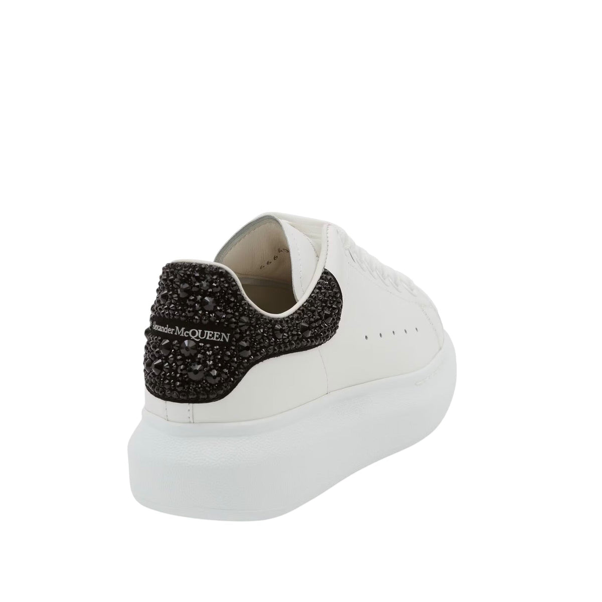 McQueen Blanc/Noir Jais