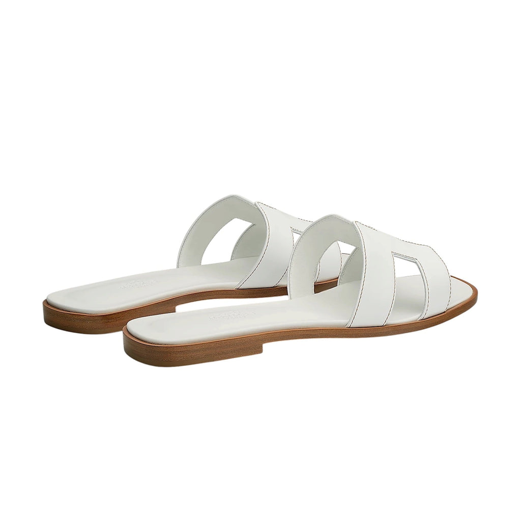 Claquettes H Blanche