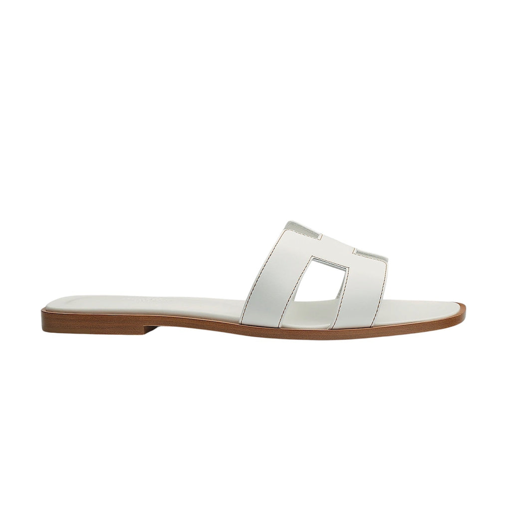 Claquettes H Blanche