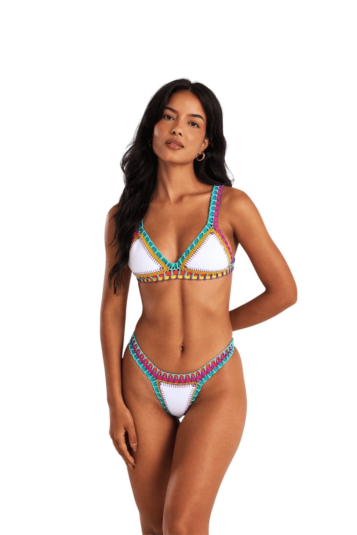 Maillot de Bain Cannebier Blanc